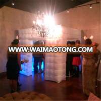 Inflatable photo booth with camera