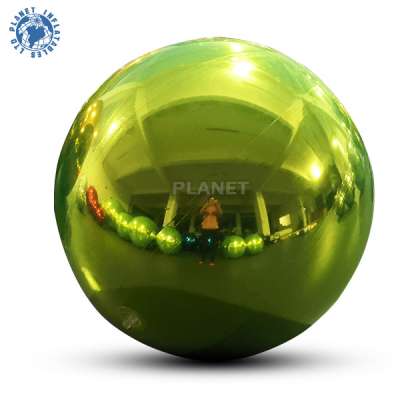 Various color custom 2m Inflatable Mirror Ball For Event Decoration